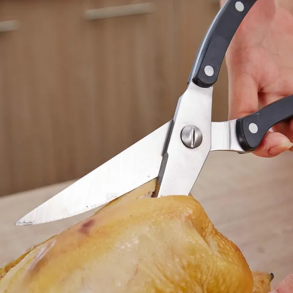Black_Stainless_Steel_Kitchen_Vegetable_Scissor_Heavy_Duty_Multipurpose_Ultra_Sharp_Poultry_Shears_For_Meat_Chicken_Bone_Fish_Seafood_Bbq_Handle_With_Safety_Lock_&_Spring_Loaded