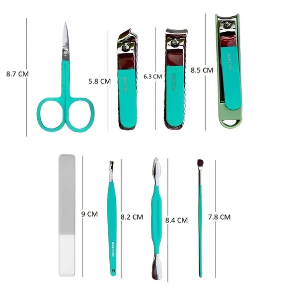 Green_Essentials_Manicure_Set_Nail_Clippers_Kit_Manicure_Pedicure_Set_8_Pcs_Professional_Stainless_Steel_Pedicure_Care_Tools_Women_Travel_Grooming_Kit