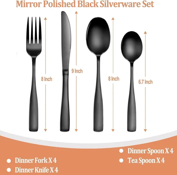 Black_Tablware_Cutlery_Spoon_Set_4-Piece_En_Ware_Set_Stainless_Steel_Satin_Finish_Flatware_Knife_Fork_Spoon_Set_Kitchen_Utensils_Eating_Spoon_Set_Mixed_Cutlry_(Pack_Of_8_)