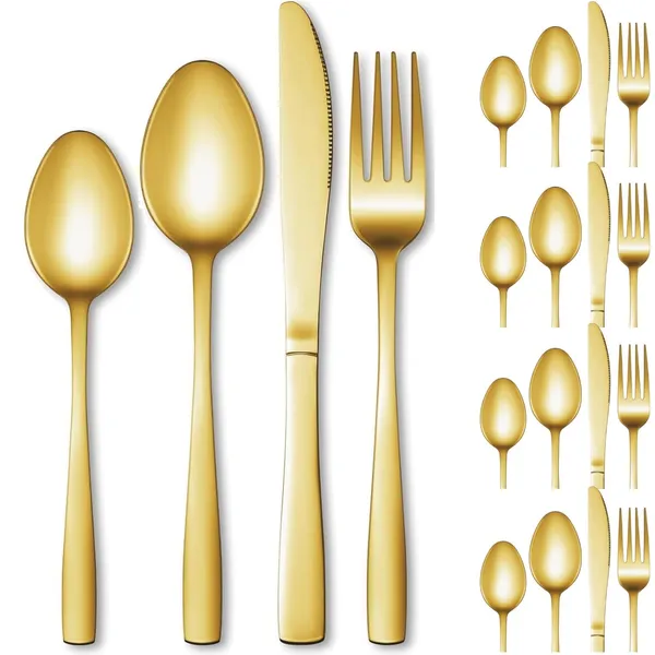 Gold_Tablware_Cutlery_Spoon_Set_4-Piece_En_Ware_Set_Stainless_Steel_Satin_Finish_Flatware_Knife_Fork_Spoon_Set_Kitchen_Utensils_Eating_Spoon_Set_Mixed_Cutlry_(_Set_Of_20_)
