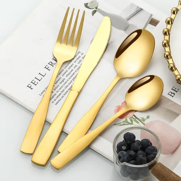Gold_Tablware_Cutlery_Spoon_Set_4-Piece_En_Ware_Set_Stainless_Steel_Satin_Finish_Flatware_Knife_Fork_Spoon_Set_Kitchen_Utensils_Eating_Spoon_Set_Mixed_Cutlry_(_Pack_Of_24_)