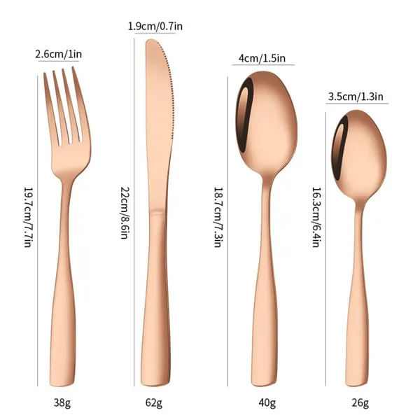 Rose_Gold_Tablware_Cutlery_Spoon_Set_4-Piece_En_Ware_Set_Stainless_Steel_Satin_Finish_Flatware_Knife_Fork_Spoon_Set_Kitchen_Utensils_Eating_Spoon_Set_Mixed_Cutlry_(Pack_Of_4)