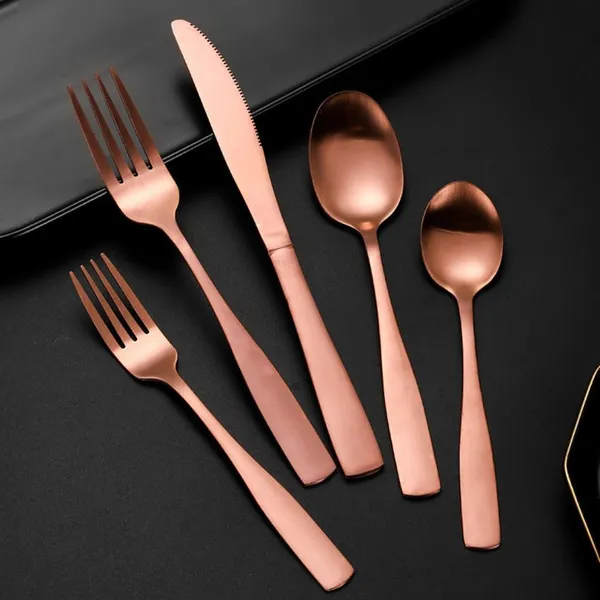Rose_Gold_Tablware_Cutlery_Spoon_Set_4-Piece_En_Ware_Set_Stainless_Steel_Satin_Finish_Flatware_Knife_Fork_Spoon_Set_Kitchen_Utensils_Eating_Spoon_Set_Mixed_Cutlry_(Pack_Of_24_)