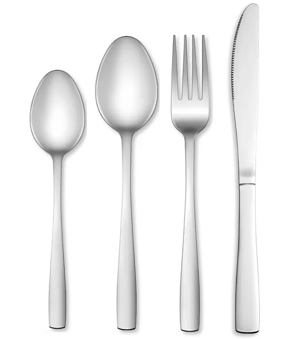 Silver_Tablware_Cutlery_Spoon_Set_4-Piece_En_Ware_Set_Stainless_Steel_Satin_Finish_Flatware_Knife_Fork_Spoon_Set_Kitchen_Utensils_Eating_Spoon_Set_Mixed_Cutlry_(Pack_Of_4_)