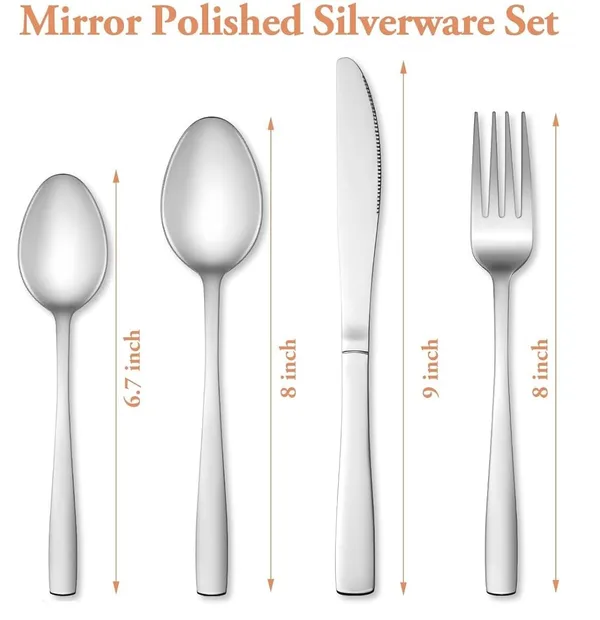 Silver_Tablware_Cutlery_Spoon_Set_4-Piece_En_Ware_Set_Stainless_Steel_Satin_Finish_Flatware_Knife_Fork_Spoon_Set_Kitchen_Utensils_Eating_Spoon_Set_Mixed_Cutlry_(Pack_Of_20_)