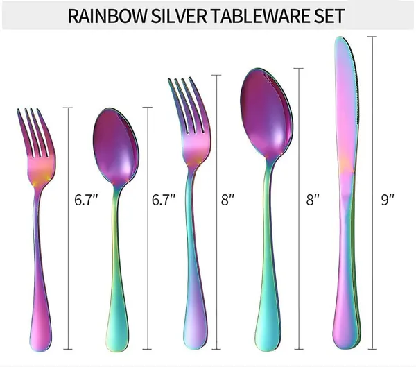 Rainbow_Premium_Flatware_Set_5-Piece_Metal_Finish_Cutlery_Long_Handle_Dining_Utensils_With_Spoons_Forks_Knife_(Pack_Of_15)