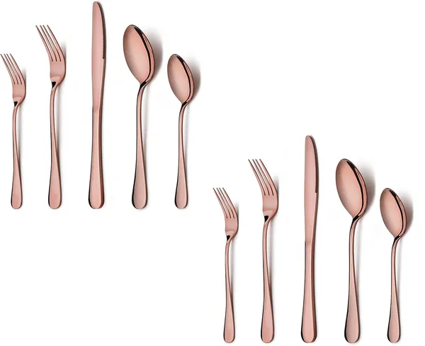 Rose_Gold_Premium_Flatware_Set_5-Piece_Metal_Finish_Cutlery_Long_Handle_Dining_Utensils_With_Spoons_Forks_Knife_(Pack_Of_10)