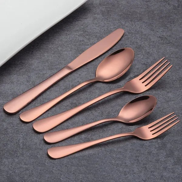 Rose_Gold_Premium_Flatware_Set_5-Piece_Metal_Finish_Cutlery_Long_Handle_Dining_Utensils_With_Spoons_Forks_Knife_(Pack_Of_20)