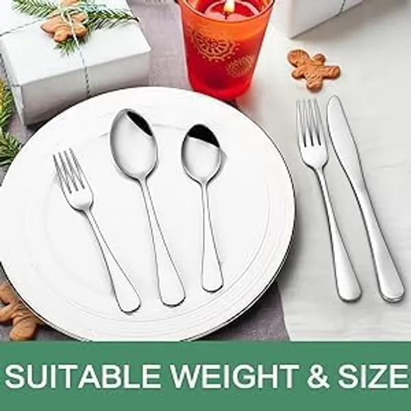 Silver_Premium_Flatware_Set_5-Piece_Metal_Finish_Cutlery_Long_Handle_Dining_Utensils_With_Spoons_Forks_Knife_(Pack_Of_10)
