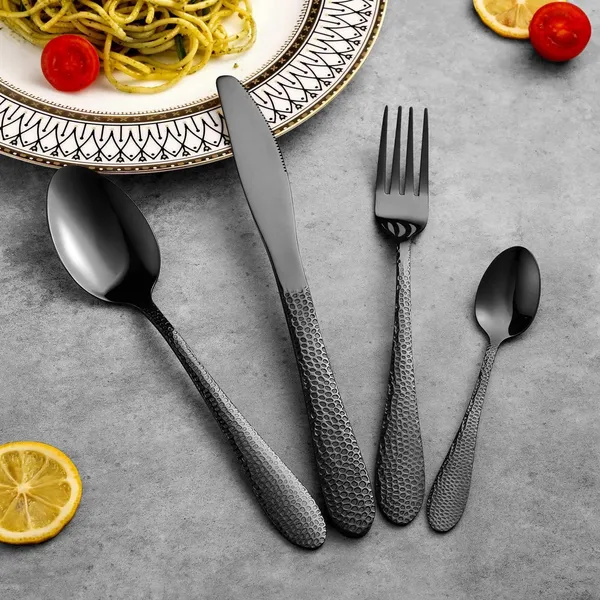Black_5-Piece_Hamme_Matte_Flatware_Set_Premium_Stainless_Steel_Cutlery_Dishwasher_Safe_(Matte_Pack_Of_5)
