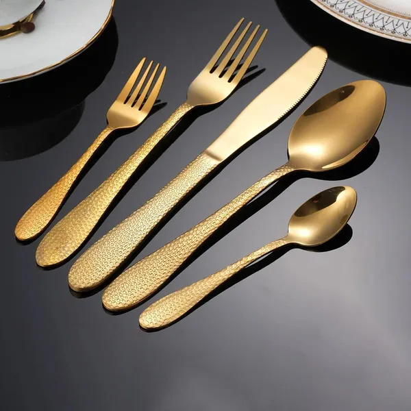 Gold_5-Piece_Hamme_Aurum_Flatware_Set_Premium_Stainless_Steel_Cutlery_Dishwasher_Safe_(Pack_Of_5)