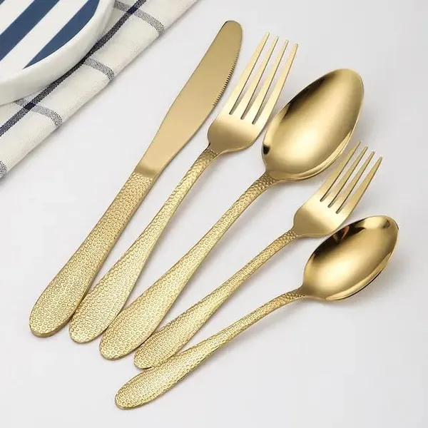 Gold_5-Piece_Hamme_Aurum_Flatware_Set_Premium_Stainless_Steel_Cutlery_Dishwasher_Safe_(Pack_Of_5)
