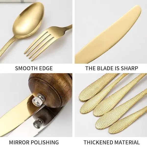 Gold_5-Piece_Hamme_Aurum_Flatware_Set_Premium_Stainless_Steel_Cutlery_Dishwasher_Safe_(Pack_Of_5)