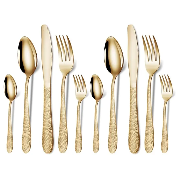 Gold_10-Piece_Hamme_Aurum_Flatware_Set_Premium_Stainless_Steel_Cutlery_Dishwasher_Safe_(Pack_Of_10)