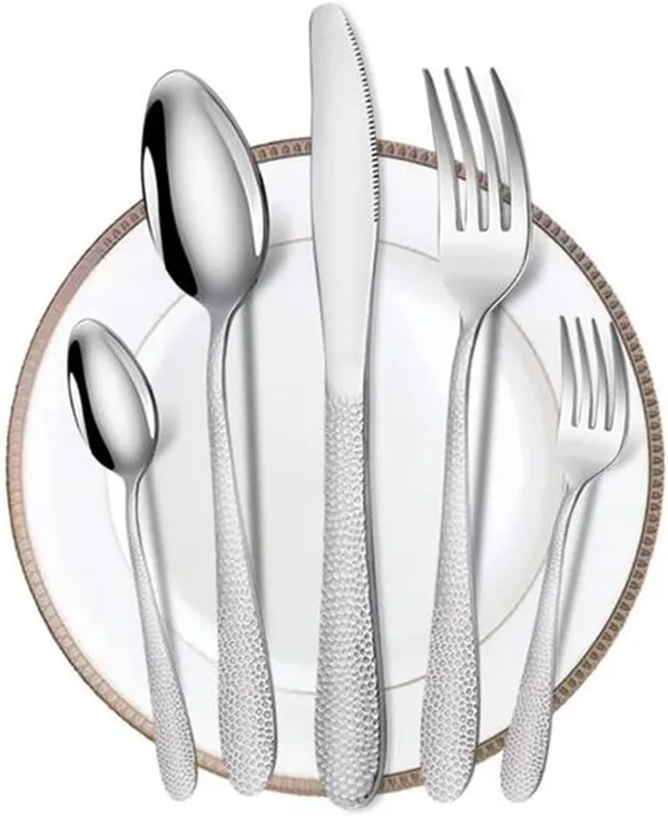 Silver_15-Piece_Hamme_Sterling_Flatware_Set_Premium_Stainless_Steel_Cutlery_Dishwasher_Safe_(Pack_Of_15)