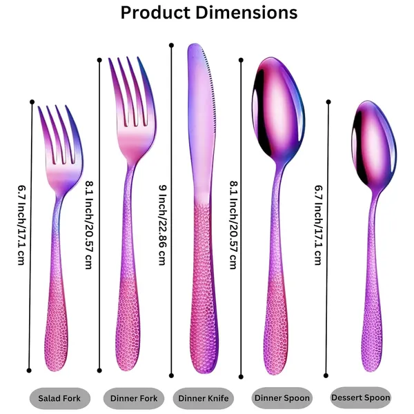 Rainbow_5-Piece_Hamme_Sterling_Flatware_Set_Premium_Stainless_Steel_Cutlery_Dishwasher_Safe_(_Pack_Of_15)
