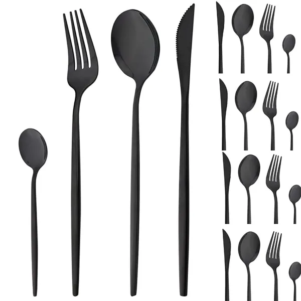 Black_24-Piece_Stainless_Steel_Flatware_Set_Cutlery_Service_For_6_Knife_Fork_Spoon_Dining_Set_(Pack_Of_20)
