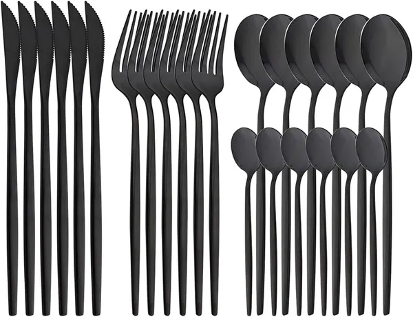 Black_24-Piece_Stainless_Steel_Flatware_Set_Cutlery_Service_For_6_Knife_Fork_Spoon_Dining_Set_(Set_Of_6_(24Pcs)