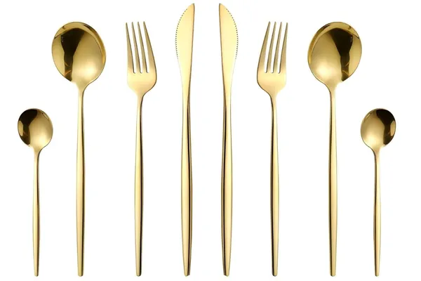 Gold_24-Piece_Stainless_Steel_Flatware_Set_Cutlery_Service_For_6_Knife_Fork_Spoon_Dining_Set_(Pack_Of_8)