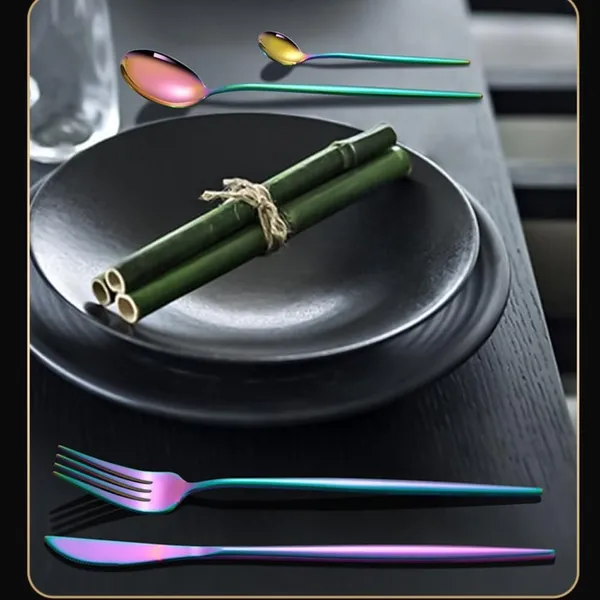 Rainbow_24-Piece_Stainless_Steel_Flatware_Set_Cutlery_Service_For_6_Knife_Fork_Spoon_Dining_Set_(Pack_Of_4_)