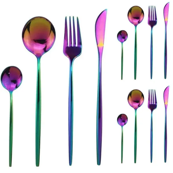 Rainbow_24-Piece_Stainless_Steel_Flatware_Set_Cutlery_Service_For_6_Knife_Fork_Spoon_Dining_Set_(Pack_Of_12_)