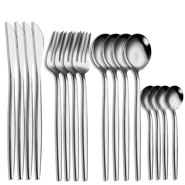 Silver_24-Piece_Stainless_Steel_Flatware_Set_Cutlery_Service_For_6_Knife_Fork_Spoon_Dining_Set_(Pack_Of_16_)
