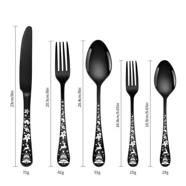 Black_Christmas_Holiday_Flatware_Set_20-Piece_Stainless_Steel_Cutlery_Service_For_4_Festive_Tree_Design_(_Set_Of_3_(15Pcs))