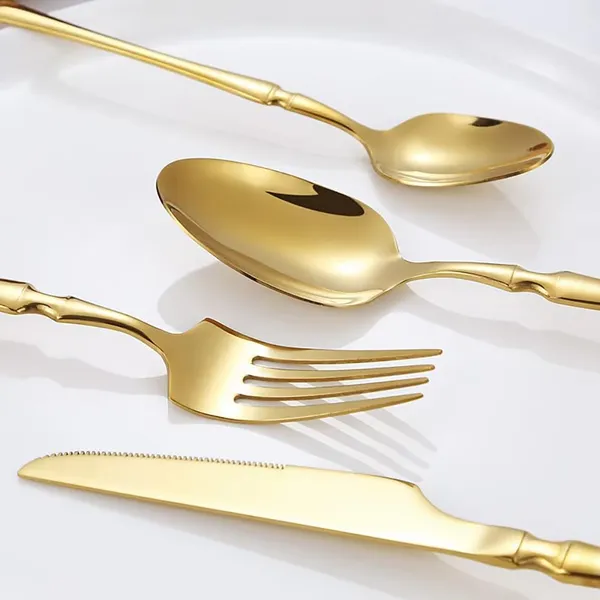 Gold_24-Piece_Stainless_Steel_Cutlery_Set_Service_For_6_Modern_Ware_With_Knife_Fork_And_Spoon_(_Set_Of_2(8Pcs))