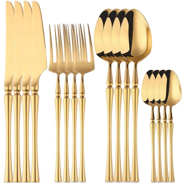 Gold_24-Piece_Stainless_Steel_Cutlery_Set_Service_For_6_Modern_Ware_With_Knife_Fork_And_Spoon_(_Set_Of_6(24Pcs))