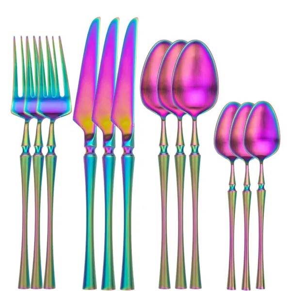Rainbow_24-Piece_Stainless_Steel_Cutlery_Set_Service_For_6_Modern_Ware_With_Knife_Fork_And_Spoon_(_Set_Of_3(12Pcs))