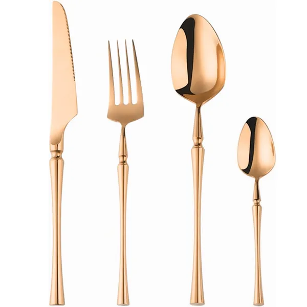 Rose_Gold_24-Piece_Stainless_Steel_Cutlery_Set_Service_For_6_Modern_Ware_With_Knife_Fork_And_Spoon_(Set_Of_1_(4Pcs))