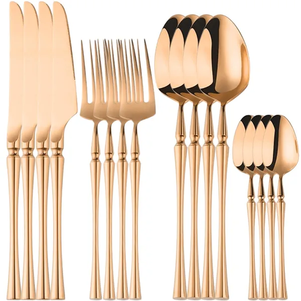 Rose_Gold_24-Piece_Stainless_Steel_Cutlery_Set_Service_For_6_Modern_Ware_With_Knife_Fork_And_Spoon_(Set_Of_4_(16Pcs))