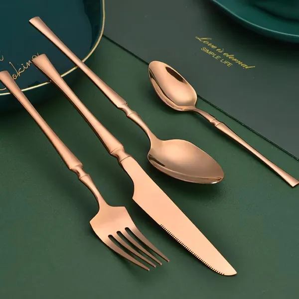 Rose_Gold_24-Piece_Stainless_Steel_Cutlery_Set_Service_For_6_Modern_Ware_With_Knife_Fork_And_Spoon_(Set_Of_4_(16Pcs))