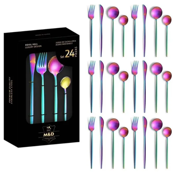 Rose_Gold_Royal_Hall_24-Piece_Luxury_Stainless_Steel_Flatware_Set_Matte_Finish_Service_(Set_Of_6(24Pcs)