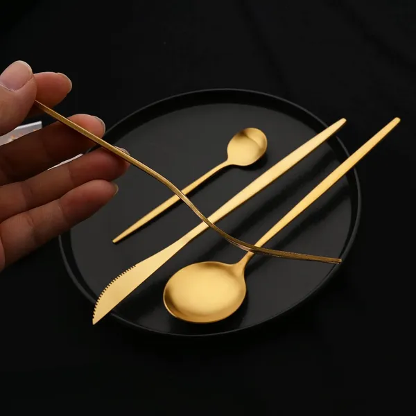 Rainbow_24-Piece_Stainless_Steel_Flatware_Set_Satin_Finish_French_Style_Sterling_Colour_Gift_Box_(Aurum_Pack_Of_48)
