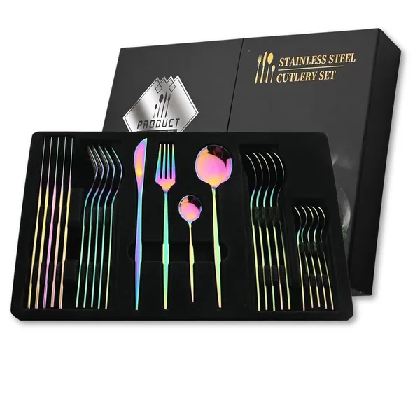 Rainbow_24-Piece_Stainless_Steel_Flatware_Set_Satin_Finish_French_Style_Sterling_Colour_Gift_Box_(_Pack_Of_24)