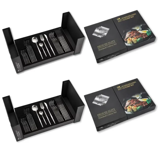 Multicolor_24-Piece_Stainless_Steel_Flatware_Set_Satin_Finish_French_Style_Sterling_Colour_Gift_Box_(Sterling_Pack_Of_48)