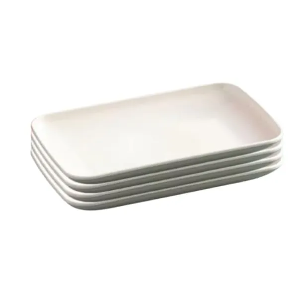 Beige_Wheat_Straw_Plates_Set_Lightweight_Reusable_Tableware_For_Snacks_And_Desserts_(Pack_Of_4)