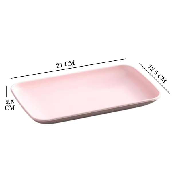 Pink_Wheat_Straw_Plates_Set_Lightweight_Reusable_Tableware_For_Snacks_And_Desserts_(Pack_Of_6)