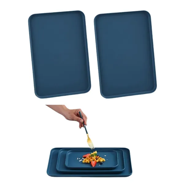 Blue_Decorative_Rectangular_Serving_Tray_Style_Set_Of_6_Multi-Function_Food_Platter_((Pack_Of_2)