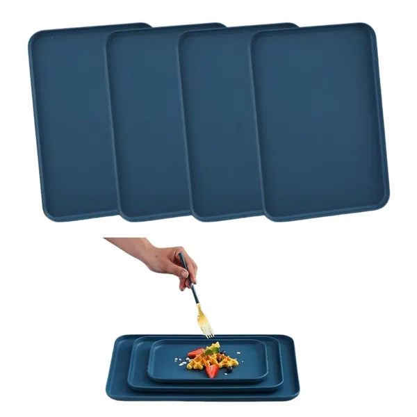 Blue_Decorative_Rectangular_Serving_Tray_Style_Set_Of_6_Multi-Function_Food_Platter_(Pack_Of_4)