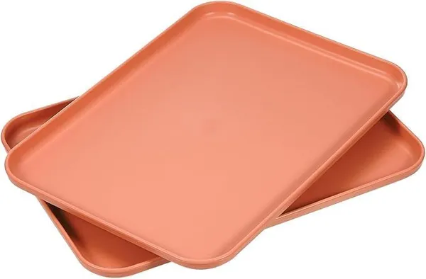 Orange_Decorative_Rectangular_Serving_Tray_Style_Set_Of_6_Multi-Function_Food_Platter_(Pack_Of_2)