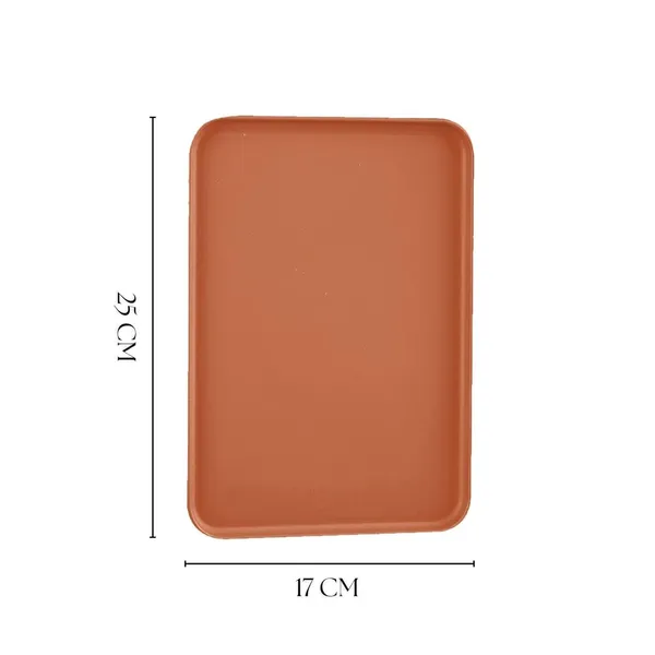 Orange_Decorative_Rectangular_Serving_Tray_Style_Multi-Function_Food_Platter_(Pack_Of_4)