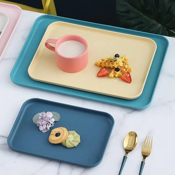 Yellow_Decorative_Rectangular_Serving_Tray_Style_Set_Of_6_Multi-Function_Food_Platter_(_Set_Of_6_(2Pcs)