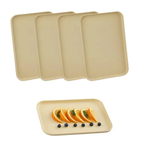 Yellow_Decorative_Rectangular_Serving_Tray_Style_Multi-Function_Food_Platter_(_Pack_Of_4)