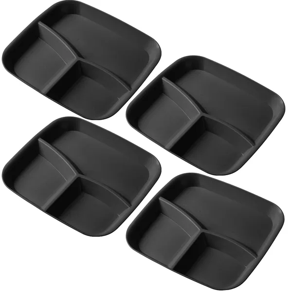 Black_Wheat_Straw_Plastic_Platters_For_Serving_Food_Veggie_Snack_Fruit_Cookies_Desserts_Appetizers_Charcuterie_Chips_Candy_Food_Dishwasher_&_Microwave_Safe_(_Pack_Of_4)
