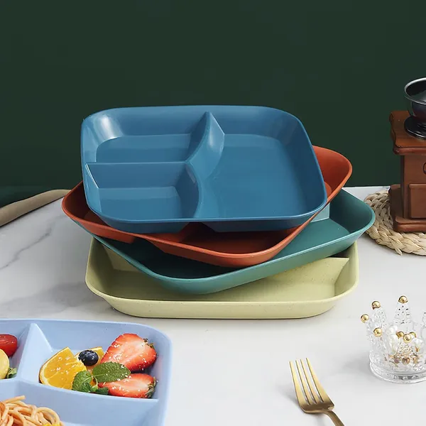 Black_Wheat_Straw_Plastic_Platters_For_Serving_Food_Veggie_Snack_Fruit_Cookies_Desserts_Appetizers_Charcuterie_Chips_Candy_Food_Dishwasher_&_Microwave_Safe_(_Pack_Of_4)