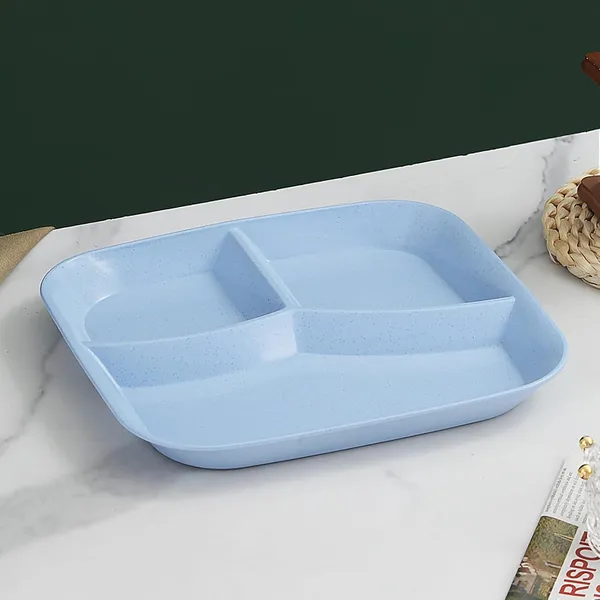 Light_Blue_Wheat_Straw_Plastic_Platters_For_Serving_Food_Veggie_Snack_Fruit_Cookies_Desserts_Appetizers_Charcuterie_Chips_Candy_Food_Dishwasher_&_Microwave_Safe_(Pack_Of_6)