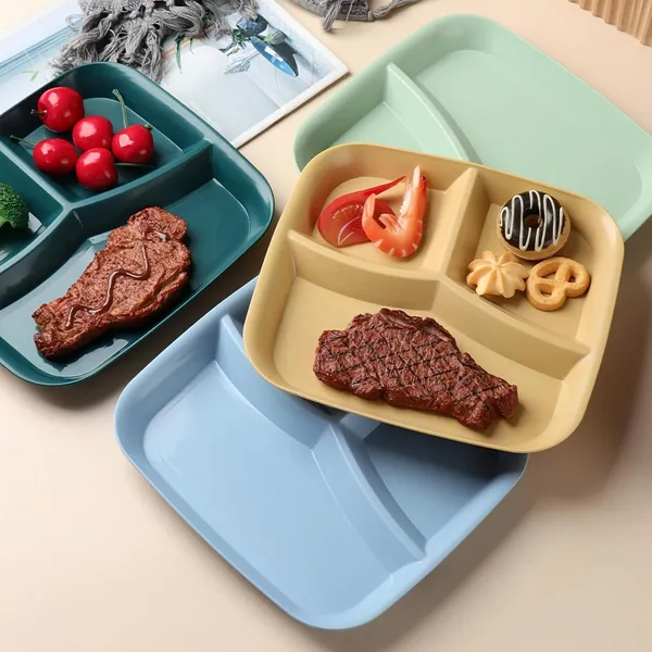 Light_Blue_Wheat_Straw_Plastic_Platters_For_Serving_Food_Veggie_Snack_Fruit_Cookies_Desserts_Appetizers_Charcuterie_Chips_Candy_Food_Dishwasher_&_Microwave_Safe_(Pack_Of_6)
