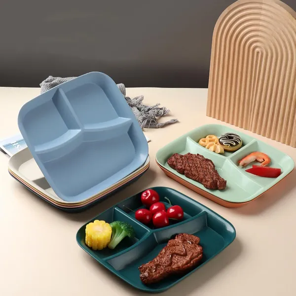 Light_Blue_Wheat_Straw_Plastic_Platters_For_Serving_Food_Veggie_Snack_Fruit_Cookies_Desserts_Appetizers_Charcuterie_Chips_Candy_Food_Dishwasher_&_Microwave_Safe_(Pack_Of_6)